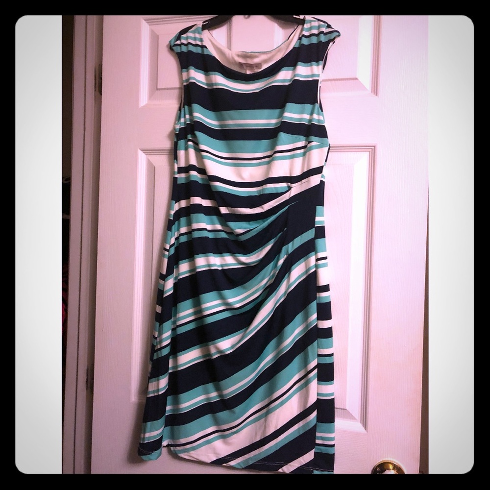 Faux Wrap Sheath Dress 👗